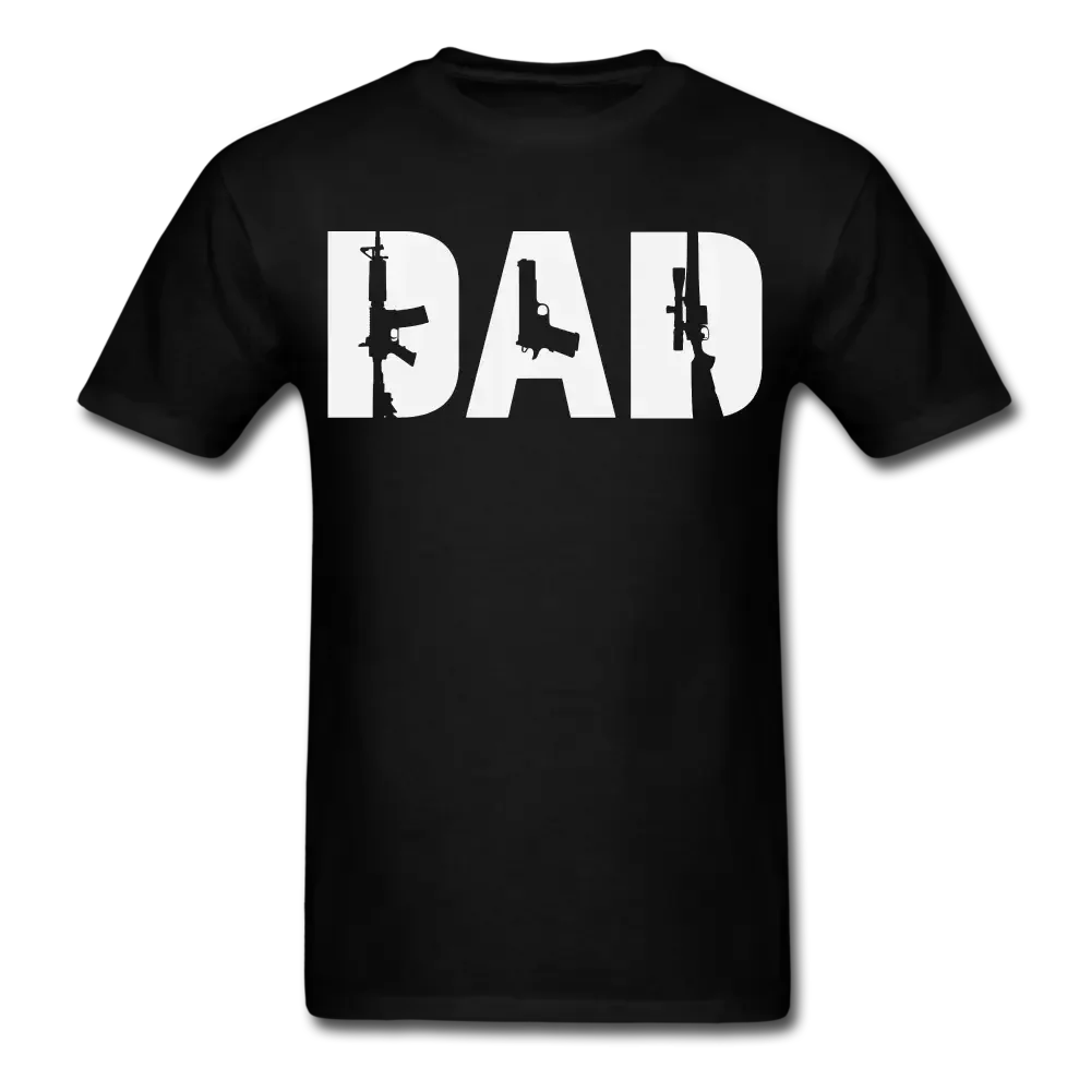 Dad 2nd Amendment T-Shirt - black