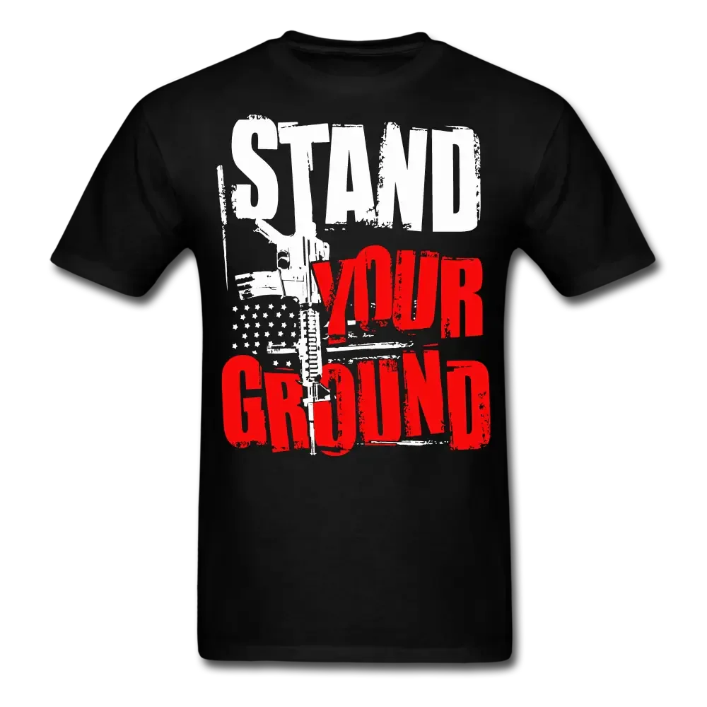 Stand Your Ground 2nd Amendment T-Shirt - black