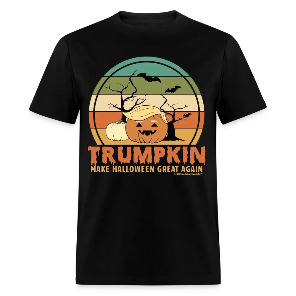 Trumpkin Make Halloween Great Again Trump Pumpkin Unisex Classic T-Shirt - black