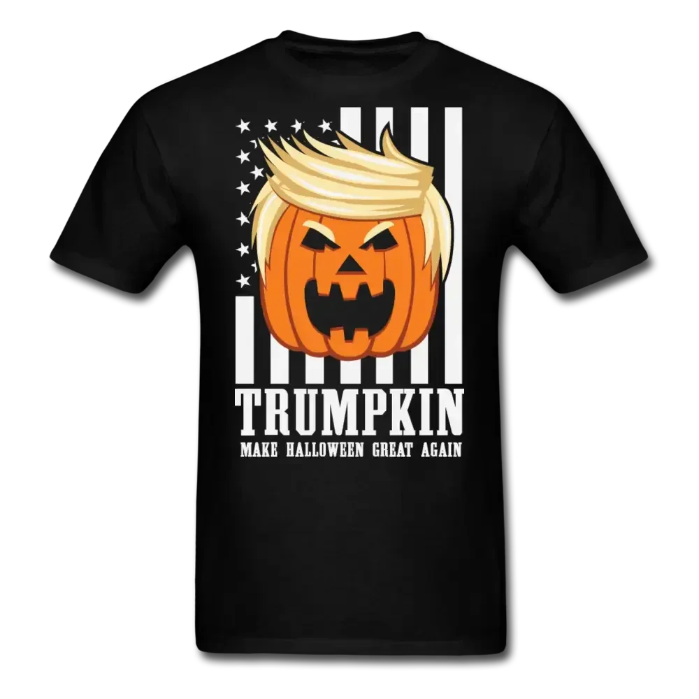 Trumpkin Make Halloween Great Again Trump Halloween T-Shirt - black