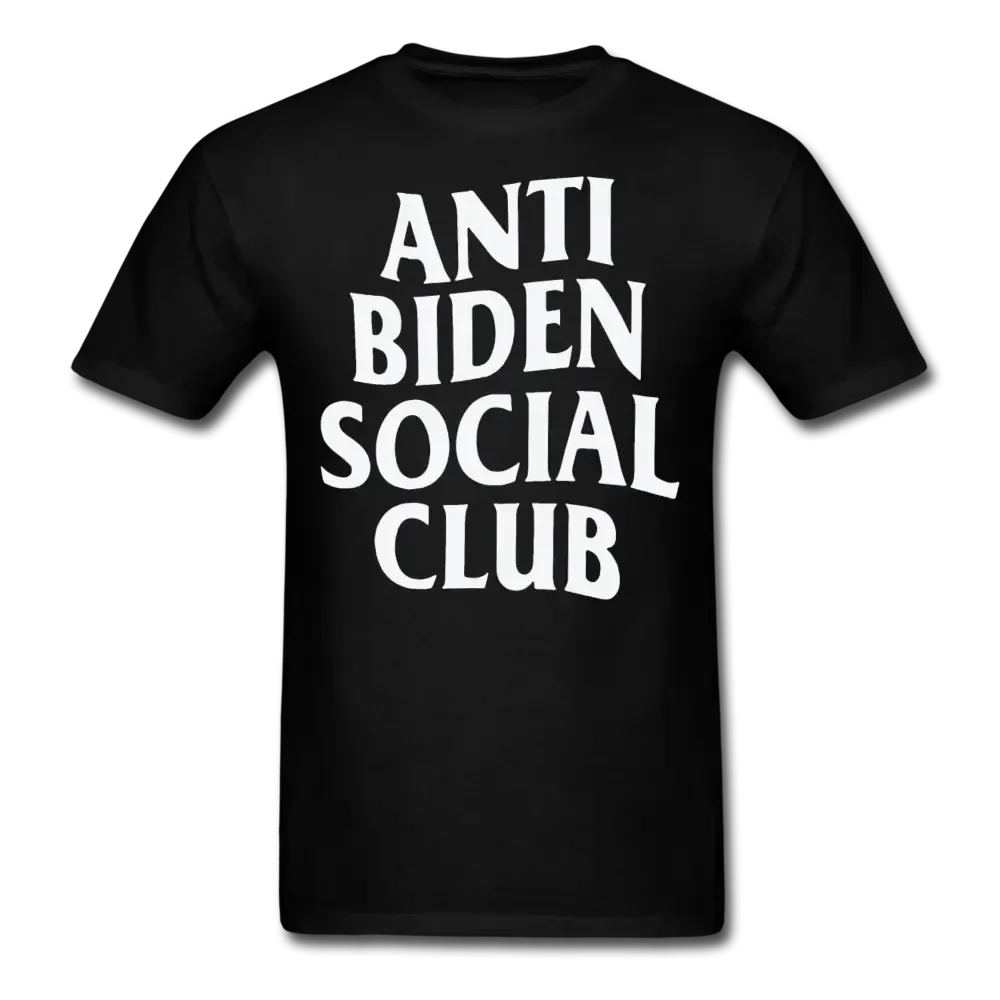 Anti Biden Social Club T-Shirt - black