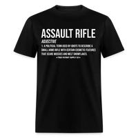 Load image into Gallery viewer, Assault Rifle Definition Pro 2nd Amendment Unisex Classic T-Shirt - black
