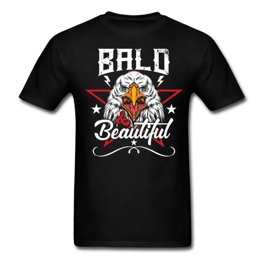 Bald & Beautiful T-Shirt - black