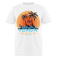 Load image into Gallery viewer, Florida Where Woke Goes To Die Anti Woke Unisex Classic T-Shirt - white
