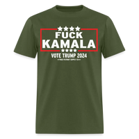 Load image into Gallery viewer, Fuck Kamala Harris Trump 2024 Unisex Classic T-Shirt - military green
