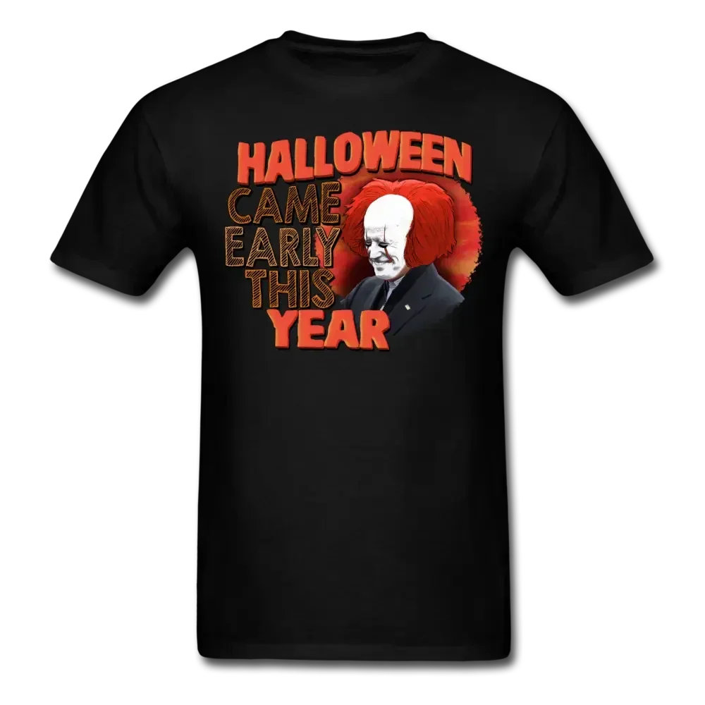 Halloween Came Early This Year Anti Biden T-Shirt - black