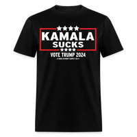 Load image into Gallery viewer, Kamala Sucks Vote Trump 2024 Anti Kamala Harris Unisex Classic T-Shirt - black
