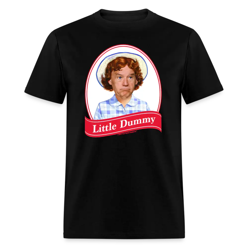 Little Dummy Funny Parody Anti Biden FJB Unisex Classic T-Shirt - black
