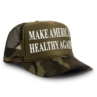 Load image into Gallery viewer, Make America Healthy Again Trucker Hat Mesh Cap

