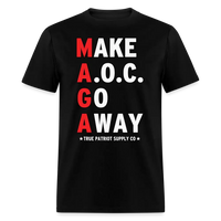 Load image into Gallery viewer, Make AOC Go Away MAGA Unisex Classic T-Shirt - black
