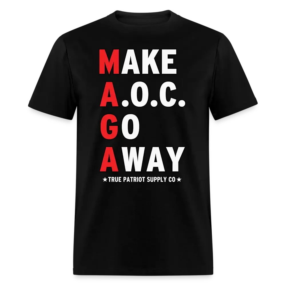 Make AOC Go Away MAGA Unisex Classic T-Shirt - black