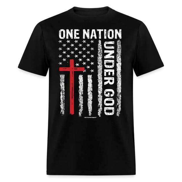 One Nation Under God Pledge of Allegiance Unisex Classic T-Shirt - True ...