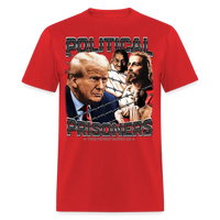 Load image into Gallery viewer, Political Prisoners Trump 2024 Conviction Unisex Classic T-Shirt - red
