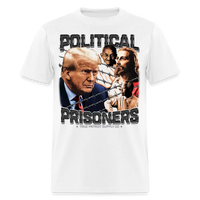 Load image into Gallery viewer, Political Prisoners Trump 2024 Conviction Unisex Classic T-Shirt - white
