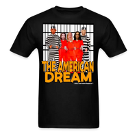 Load image into Gallery viewer, The American Dream Lock Them Up Anti Biden FJB T-Shirt - black
