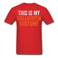 Load image into Gallery viewer, This Is My Halloween Costume Funny Halloween T-Shirt - red
