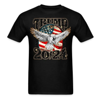 Load image into Gallery viewer, Trump 2024 American Pride T-Shirt - black
