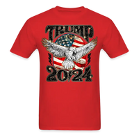 Load image into Gallery viewer, Trump 2024 American Pride T-Shirt - red
