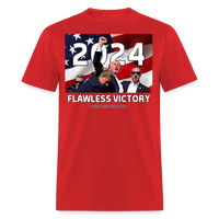Load image into Gallery viewer, Trump 2024 Flawless Victory Unisex Classic T-Shirt - red
