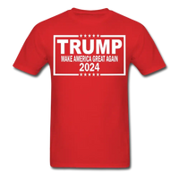 Load image into Gallery viewer, Trump 2024: Make America Great Again T-Shirt - red

