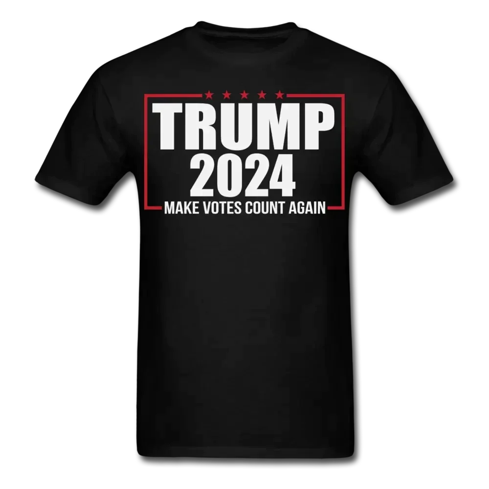 Trump 2024 Make Votes Count Again! T-Shirt - black