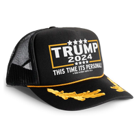 Load image into Gallery viewer, Trump 2024 This Time Its Personal Trucker Hat Mesh Cap
