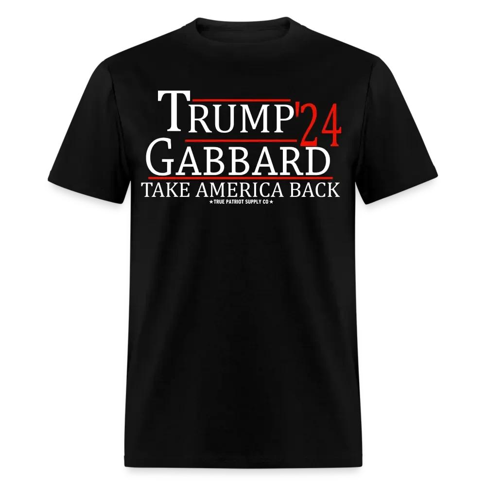 Trump Gabbard 2024 Unisex Classic T-Shirt - black