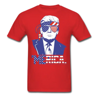 Load image into Gallery viewer, Trump &#39;Merica T-Shirt - red
