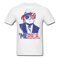 Load image into Gallery viewer, Trump &#39;Merica T-Shirt - white
