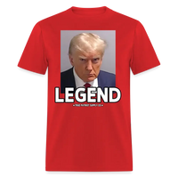 Load image into Gallery viewer, Trump Mugshot LEGEND Unisex Classic T-Shirt - red
