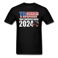 Load image into Gallery viewer, Trump: Take America Back 2024! T-Shirt - black
