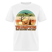 Load image into Gallery viewer, Trumpkin Make Halloween Great Again Trump Pumpkin Unisex Classic T-Shirt - white
