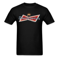 Load image into Gallery viewer, Trumpswiser Budweiser Parody Trump 2024 T-Shirt - black
