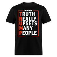 Load image into Gallery viewer, Truth Really Upsets Many People Trump 2024 T-Shirt - black
